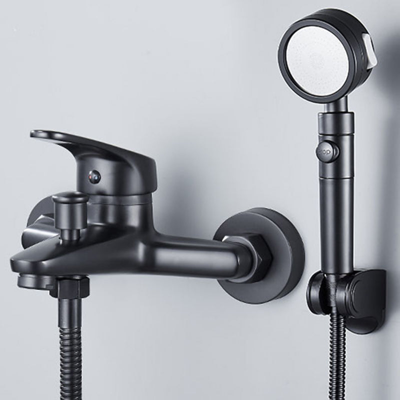 BowLift | Modern Bathtub Faucet Lever Handle Wall Mounted Fixed Bathtub Faucet