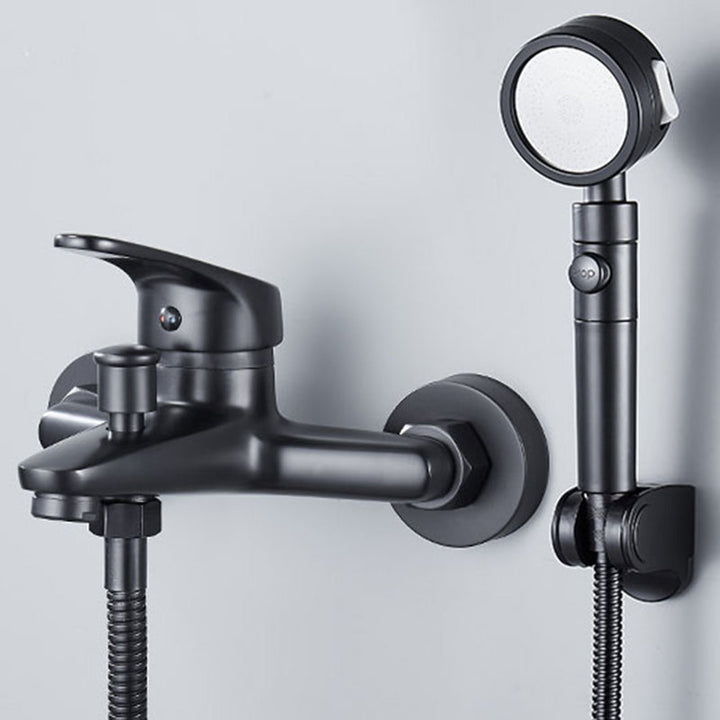 BowLift | Modern Bathtub Faucet Lever Handle Wall Mounted Fixed Bathtub Faucet