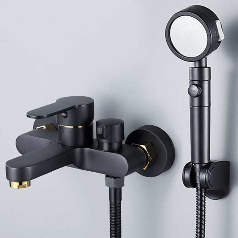 BowLift | Modern Bathtub Faucet Lever Handle Wall Mounted Fixed Bathtub Faucet
