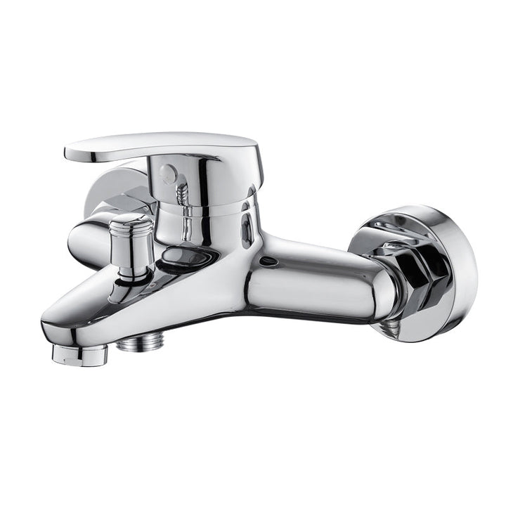 BowLift | Single Lever Bath Mixer 2 Holes Wall Mounted Hand Shower Low Arc Tub Filler