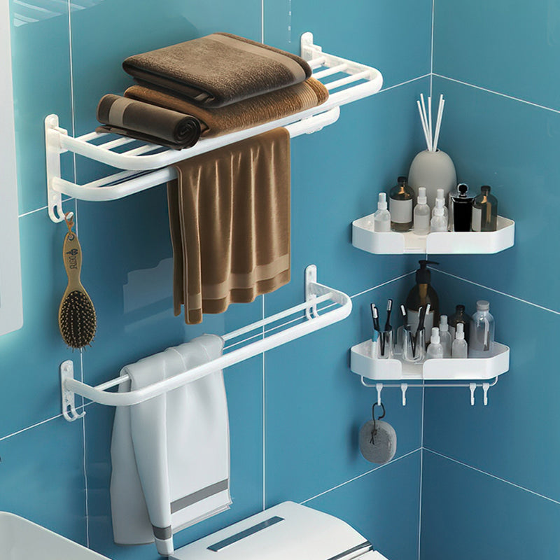 BowLift | Modern Bathroom Hardware Set White Metal Bathroom Accessories Set