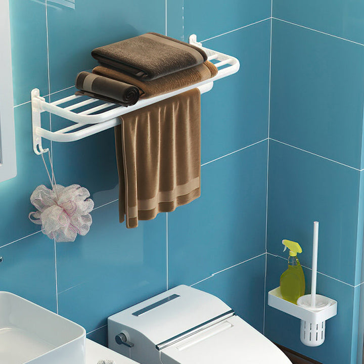 BowLift | Modern Bathroom Hardware Set White Metal Bathroom Accessories Set