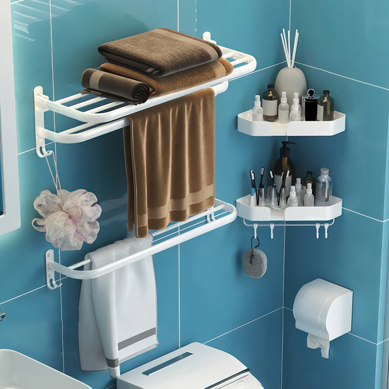 BowLift | Modern Bathroom Hardware Set White Metal Bathroom Accessories Set