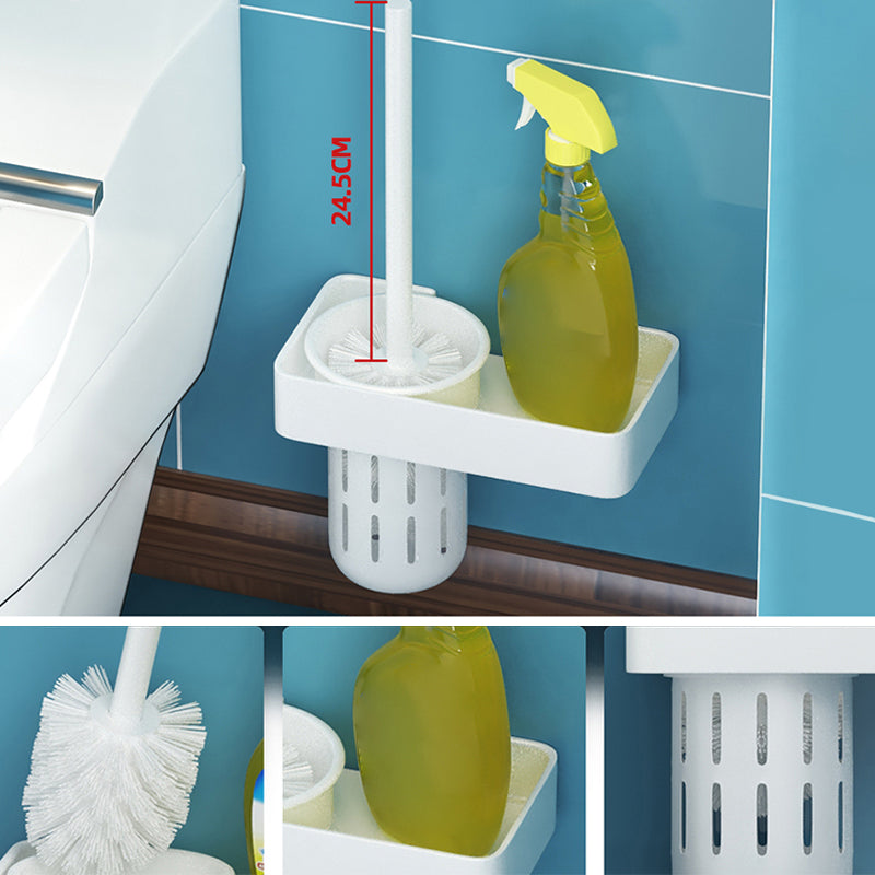 BowLift | Modern Bathroom Hardware Set White Metal Bathroom Accessory Set