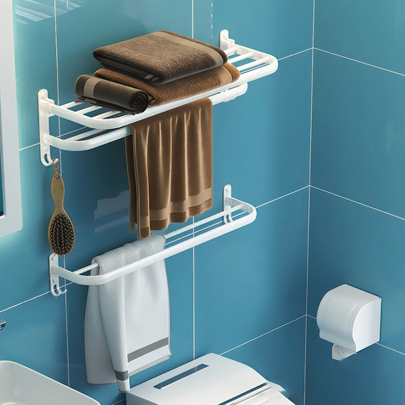 BowLift | Modern Bathroom Hardware Set White Metal Bathroom Accessory Set