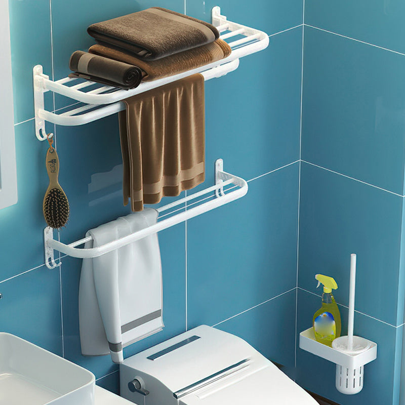 BowLift | Modern Bathroom Hardware Set White Metal Bathroom Accessories Set