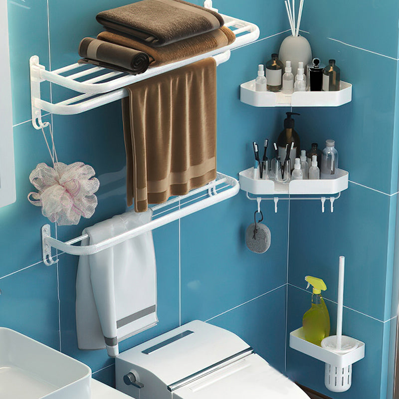 BowLift | Modern Bathroom Hardware Set White Metal Bathroom Accessories Set