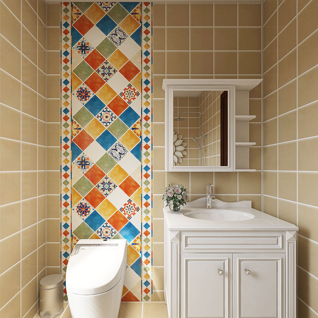 BowLift | Modern Peel-and-Stick Backsplash Wall Tiles made of Plastic Mosaic Tile Wallpaper for the Kitchen