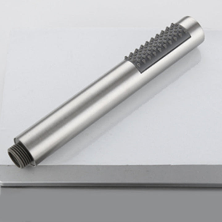 BowLift | Cylindrical Hand Shower with Self-Cleaning Stainless Steel Wall Shower Head