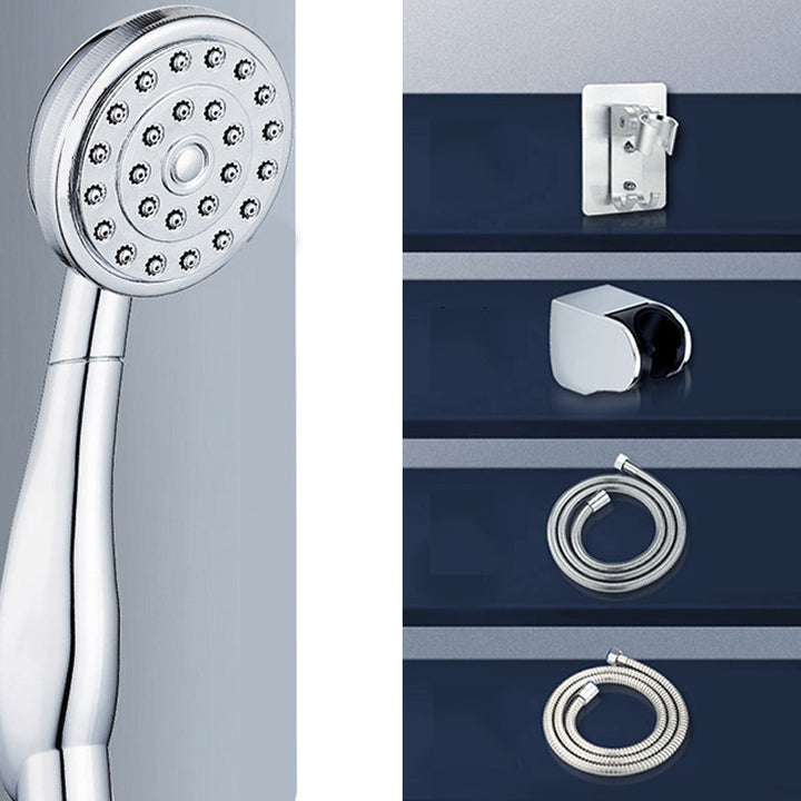 BowLift | Contemporary Brass Round Hand Shower Water Filtration Shower Head