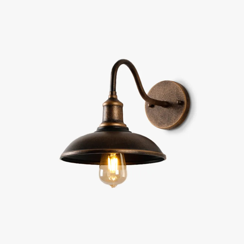 BowLift | Outdoor Wall Lamp Two Colors Minimalist Modern Facade Lighting
