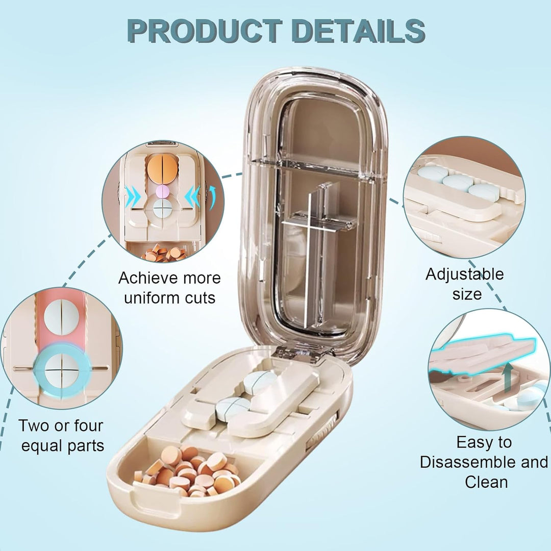 BowLift | Portable Pill Cutter with Adjustable Slots