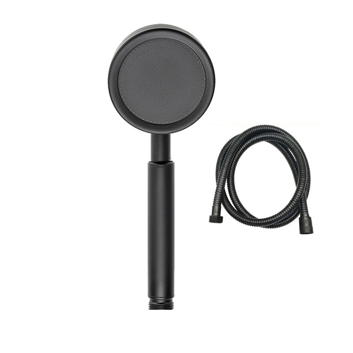 BowLift | Round Handheld Shower Water Saving Showerhead Made of Stainless Steel