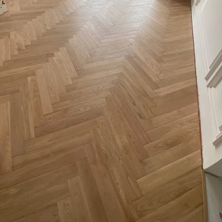 BowLift | Traditional Wood Tiles Wire Brushed Parquet Click Lock Wood Floor Panels