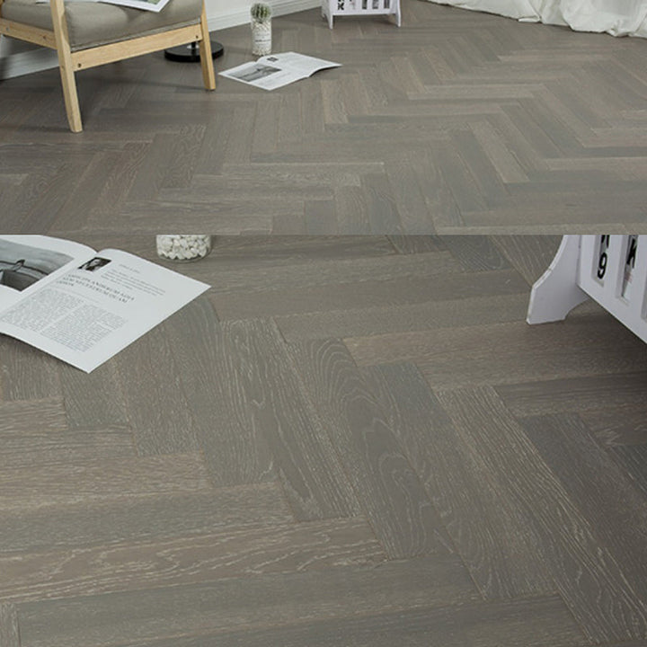 BowLift | Traditional Wood Tiles Wire Brushed Parquet Click Lock Wood Floor Panels