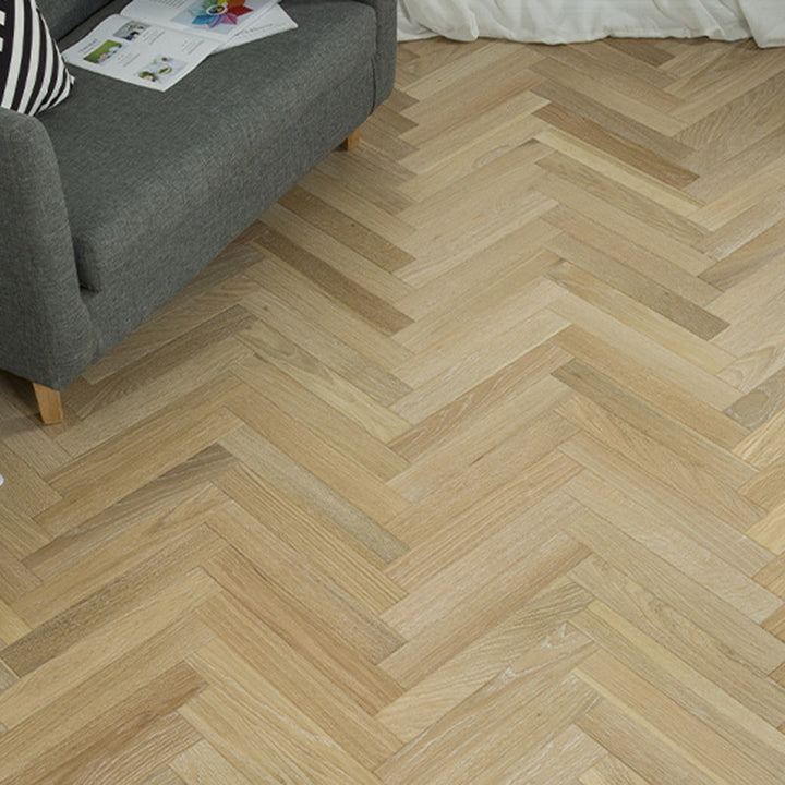 BowLift | Traditional Wood Tiles Wire Brushed Parquet Click Lock Wood Floor Panels