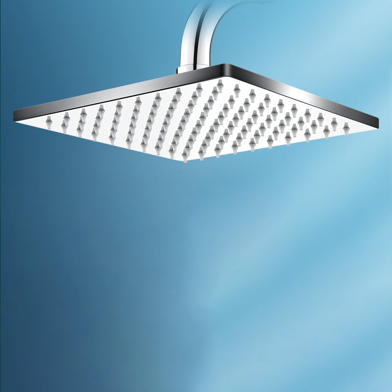 BowLift | Contemporary square shower head combination with hand shower