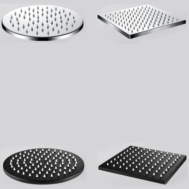 BowLift | Contemporary square shower head combination with hand shower