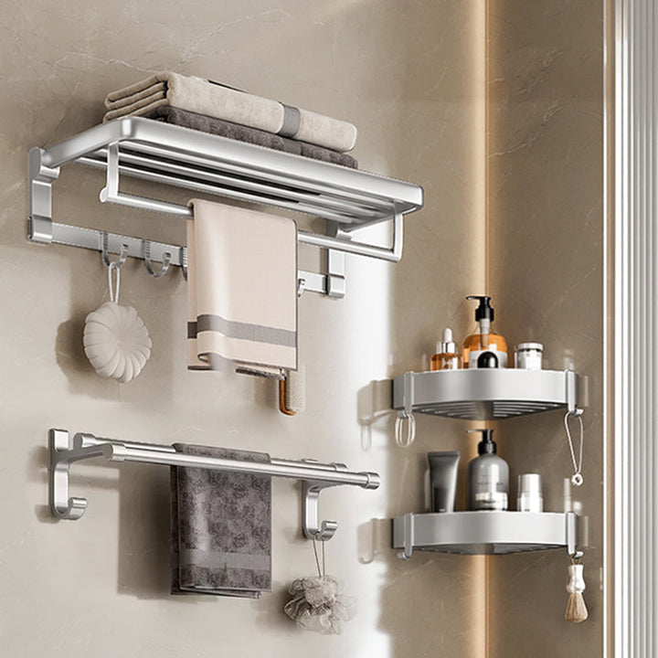 BowLift | Metal Bathroom Hardware Set Adhesive Installation Bathroom Accessories Kit