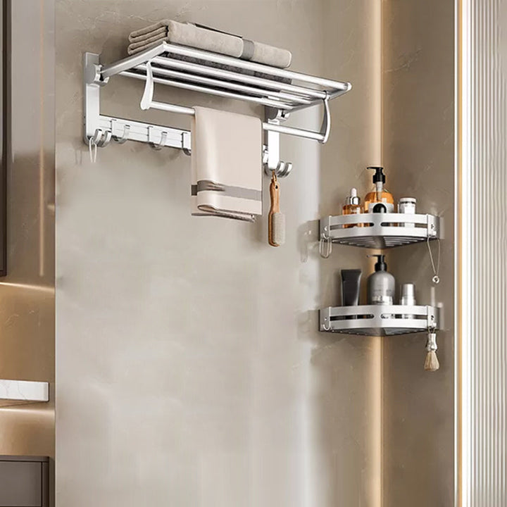 BowLift | Metal Bathroom Hardware Set Adhesive Installation Bathroom Accessories Kit