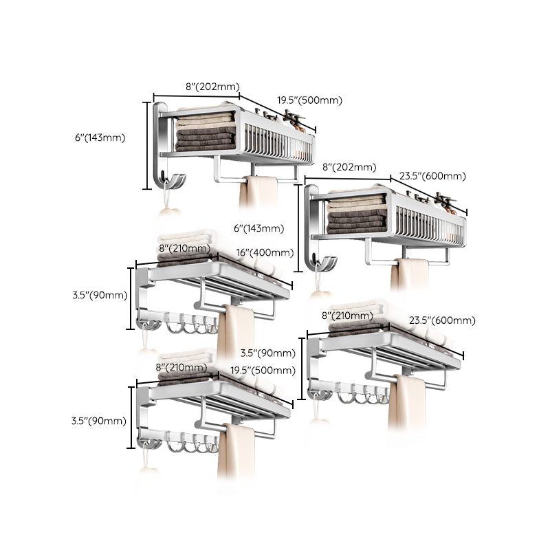 BowLift | Metal Bathroom Hardware Set Adhesive Installation Bathroom Accessories Kit