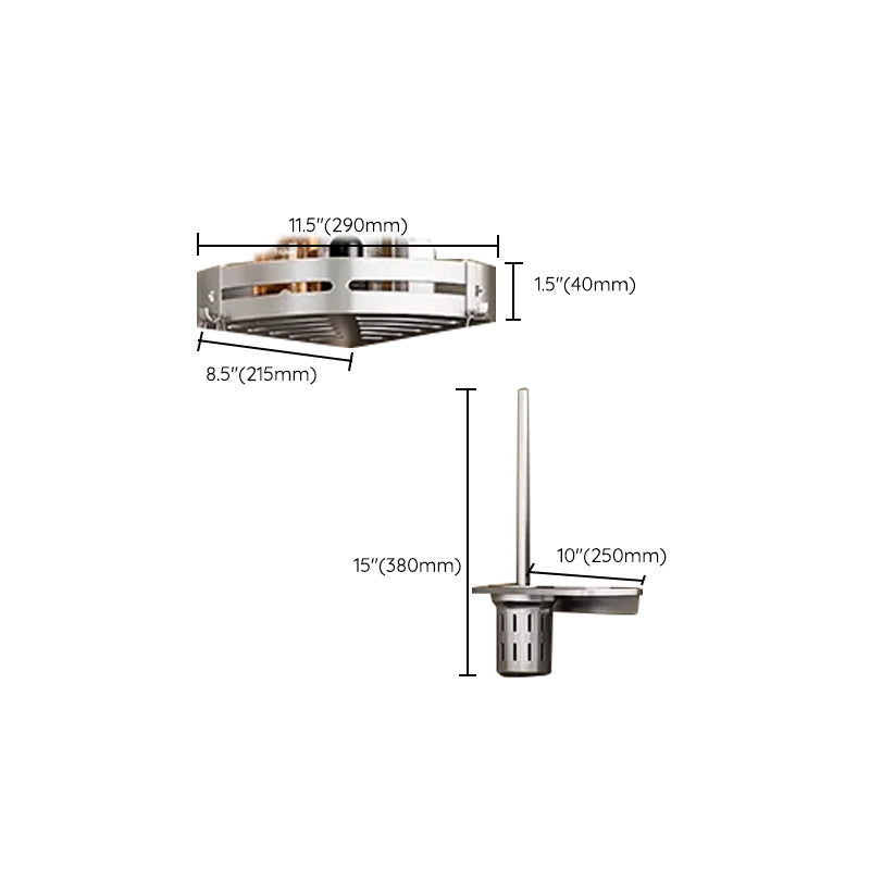 BowLift | Metal Bathroom Hardware Set Adhesive Installation Bathroom Accessories Kit