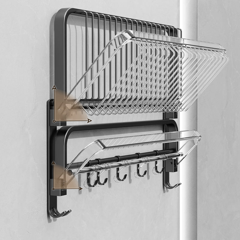 BowLift | Minimalist black bathroom accessory set paper holder towel bar bathroom hardware set