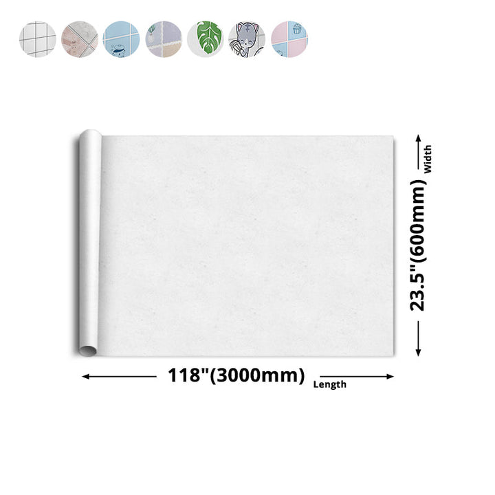 BowLift | Modern Peel-and-Stick Backsplash Tiles PVC Rectangular Wallpaper for Fireplace Surround