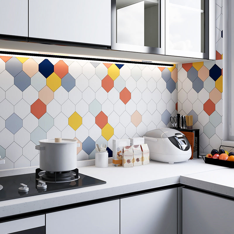BowLift | Modern Peel and Stick backsplash tiles plastic wallpaper for kitchen backsplash