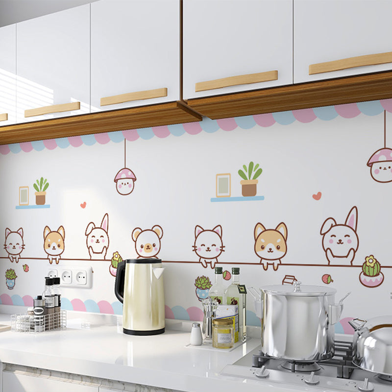 BowLift | Modern Peel and Stick backsplash tiles plastic wallpaper for kitchen backsplash