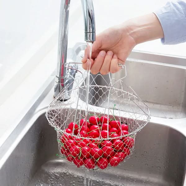 BowLift | FryFold - Multifunctional Foldable Frying Basket