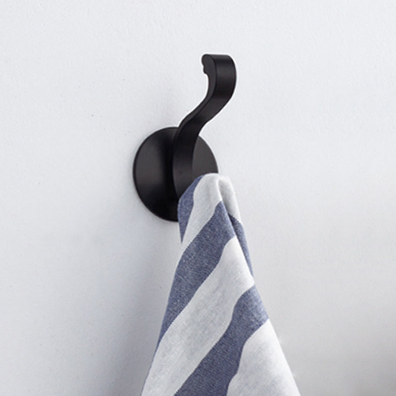 BowLift | Minimalist Bathroom Accessories individually or in a set Matte Black Bathroom Hardware