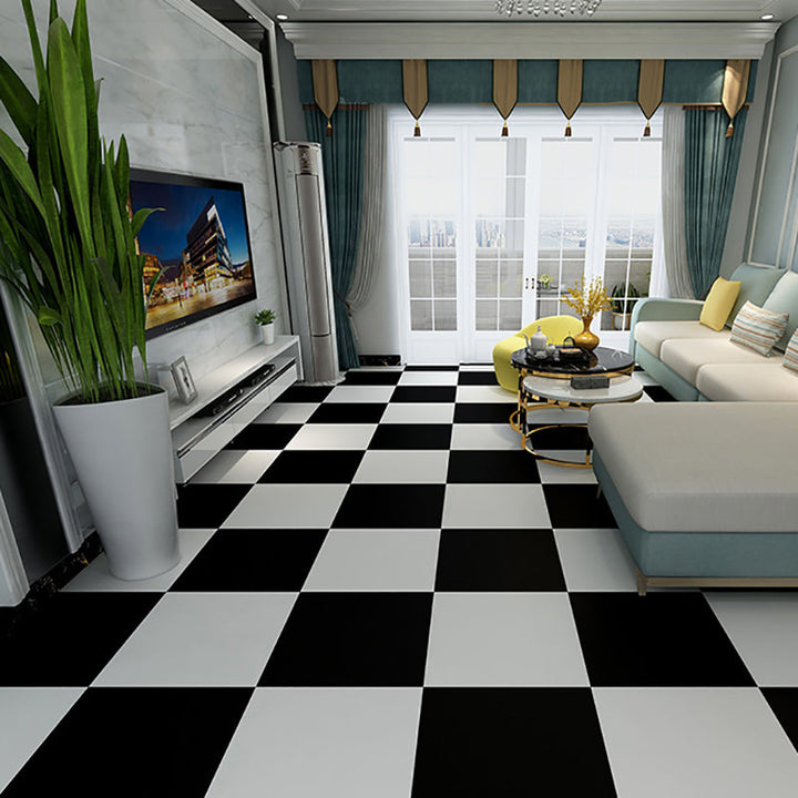 BowLift | Modern square plastic floor waterproof peel & stick floor tiles