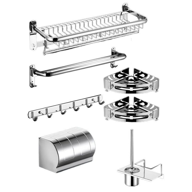 BowLift | Minimalist Bathroom Accessories Set Paper Holder Towel Bar Stainless Steel Bathroom Set