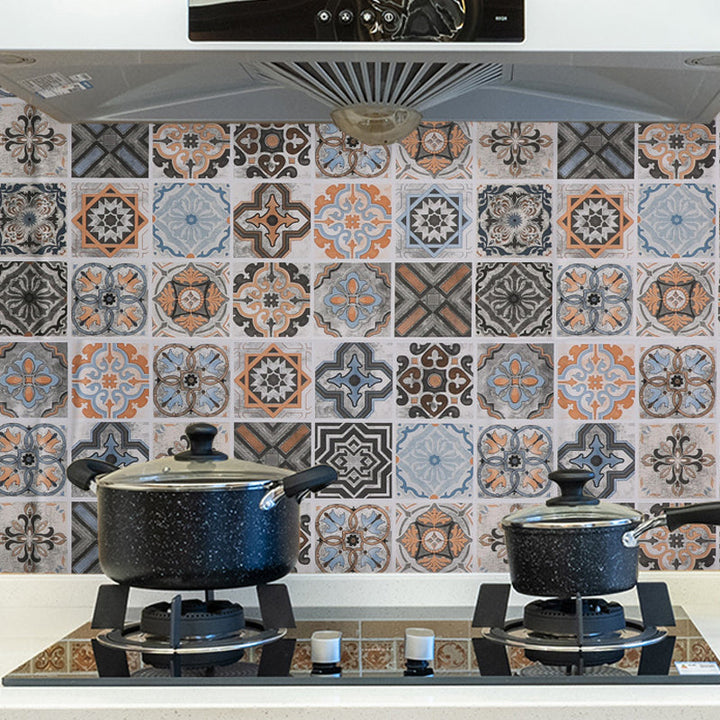 BowLift | Modern Peel and Stick Splash Guard Wall Tile PVC Wallpaper for the Kitchen