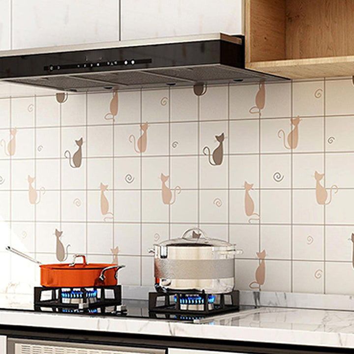 BowLift | Modern Peel and Stick Back Wall Tile PVC Rectangular Wallpaper
