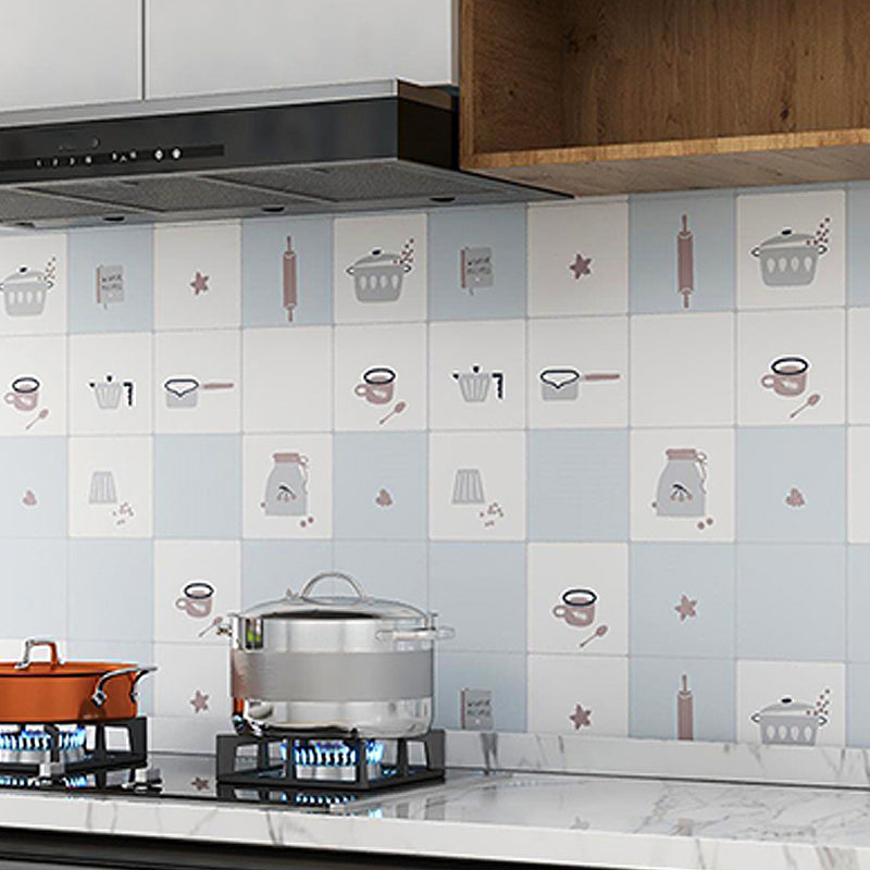 BowLift | Modern Peel and Stick Back Wall Tile PVC Rectangular Wallpaper
