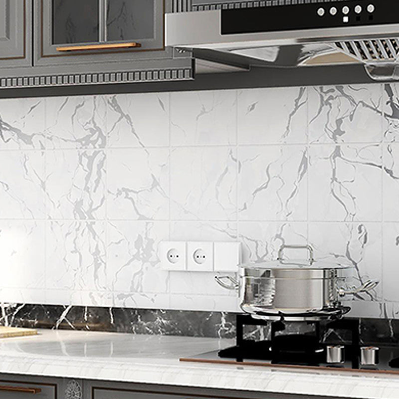 BowLift | Modern Peel and Stick Back Wall Tile PVC Rectangular Wallpaper