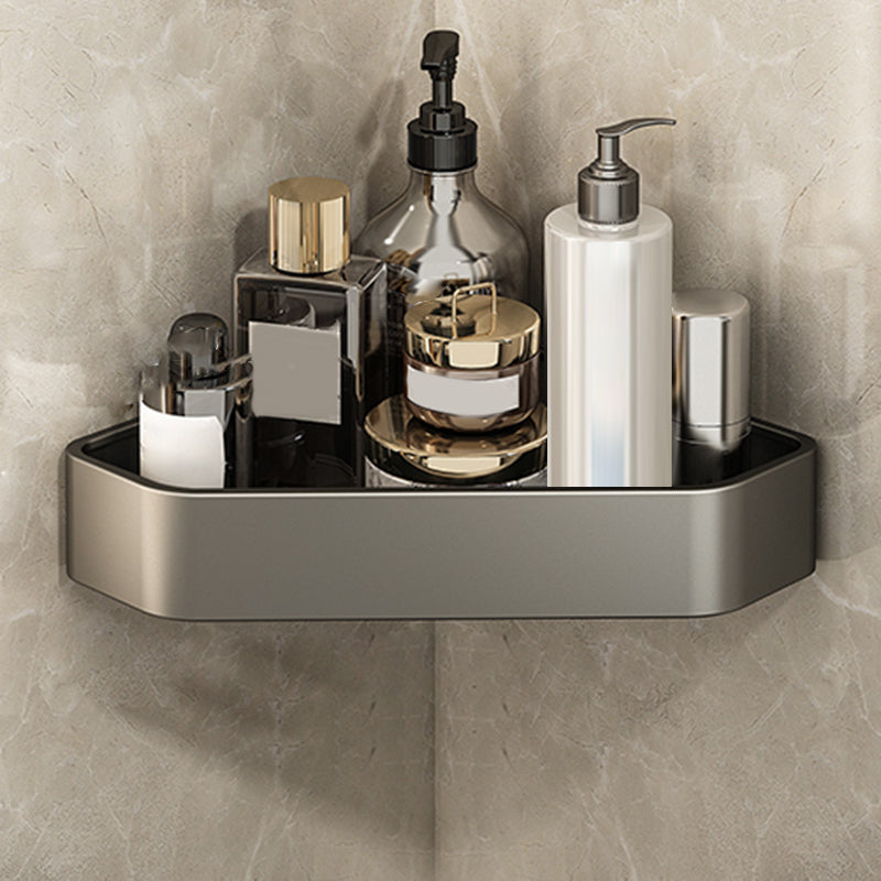 BowLift | Adhesive Holder Metal Bathroom Accessory Single Piece or in Set with Shelf