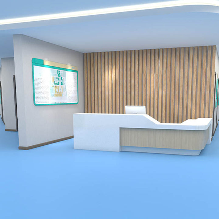 BowLift | Modern Style PVC Floor Covering Pure Color Waterproof Fire-Resistant PVC Floor Covering