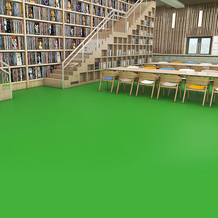 BowLift | Modern Style PVC Floor Covering Pure Color Waterproof Fire-Resistant PVC Floor Covering