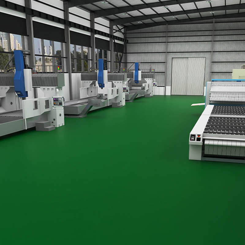 BowLift | Modern Style PVC Floor Covering Pure Color Waterproof Fire-Resistant PVC Floor Covering
