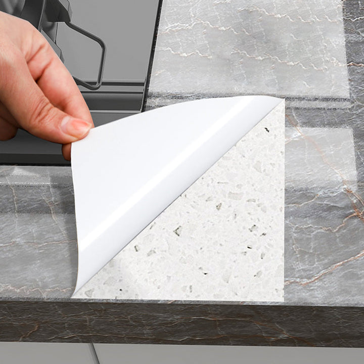 BowLift | Modern Peel & Stick Field Tiles Plastic Wallpaper for Kitchen Back Wall