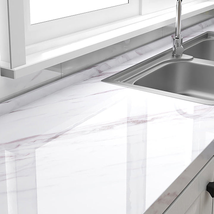 BowLift | Modern Peel & Stick Field Tiles Plastic Wallpaper for Kitchen Backsplash