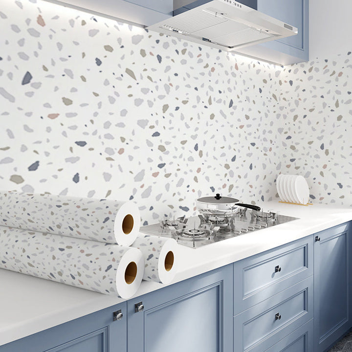BowLift | Modern Peel & Stick Field Tile Plastic Wallpaper for Backsplash Wall
