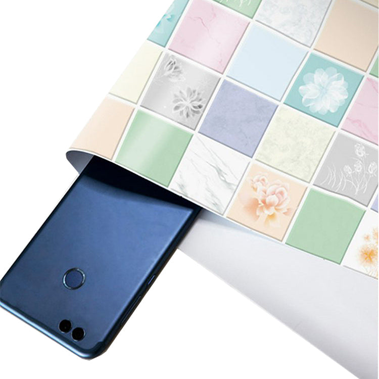 BowLift | Modern Peel & Stick Field Tile Plastic Wallpaper for Backsplash Wall