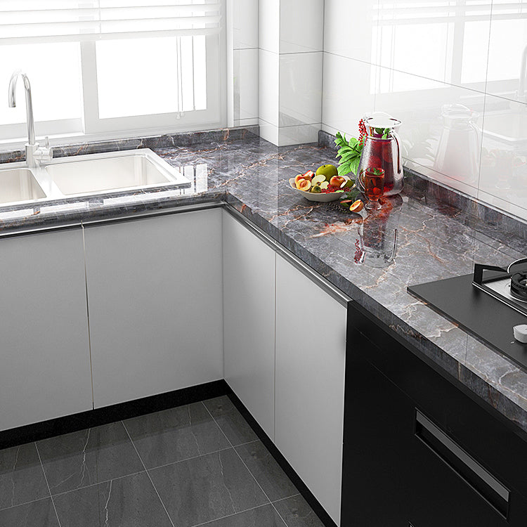 BowLift | Modern Peel and Stick Back Wall PVC Rectangle Tile - Peel & Stick for the Kitchen