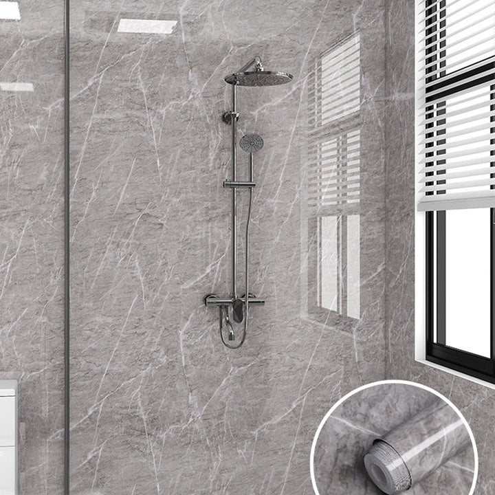 BowLift | Modern Peel/Stick Splash Guard Tiles PVC Wallpaper for Bathroom Splash Guard