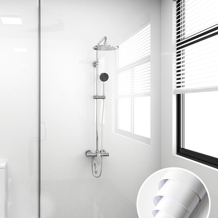 BowLift | Modern Peel/Stick Splash Guard Tiles PVC Wallpaper for Bathroom Splash Guard