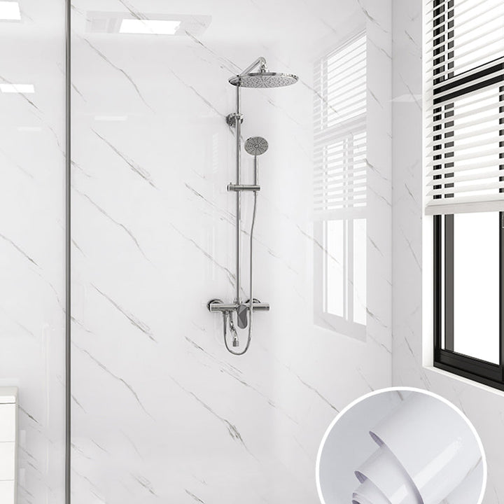 BowLift | Modern Peel/Stick Splash Guard Tiles PVC Wallpaper for Bathroom Splash Guard
